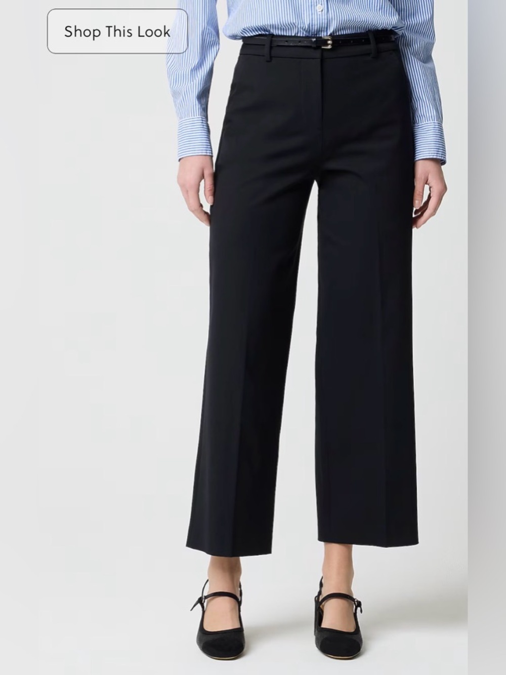 J. Crew Black Remy Pant